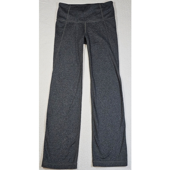 Athleta Powervita Straight Leg Pant Small Heather Gray - Picture 2 of 10